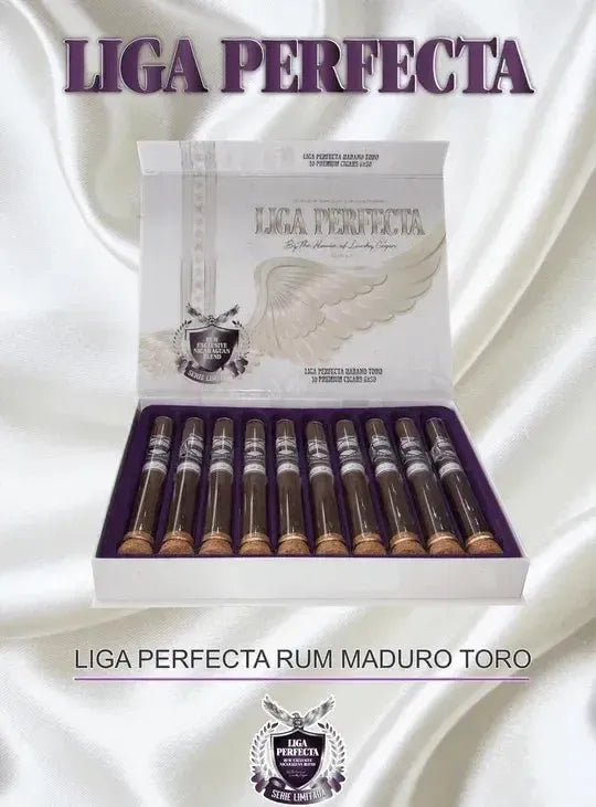 Liga Perfecta Rum Maduro Toro - Box - Cigar Inc