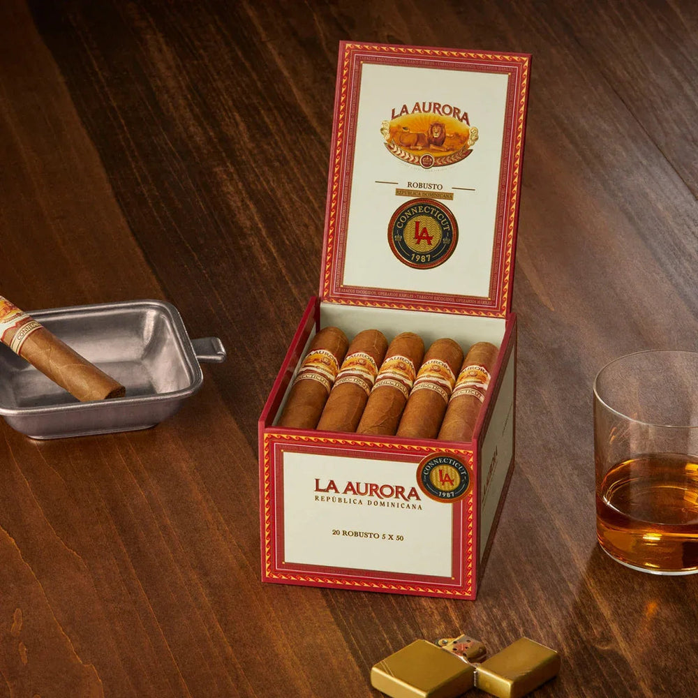 La Aurora Connecticut 1987 Package - Cigar Inc.