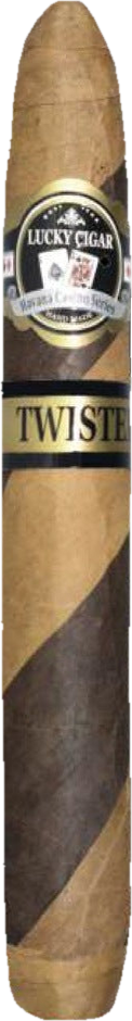 Lucky Cigar Twister Torpedo (6 x 52) - Cigar Inc