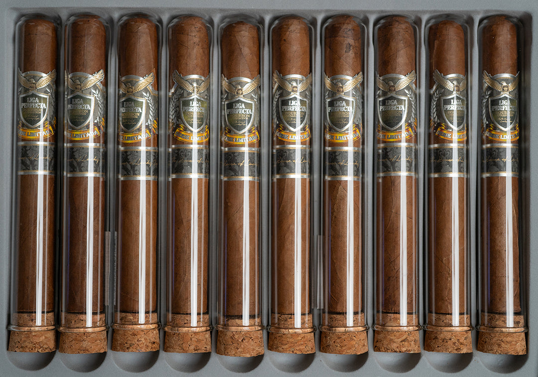 Lucky Cigar - LIGA PERFECTA BOURBON KENTUCKY COLLECTION DOUBLE GRANDE 7 1/2 X 50