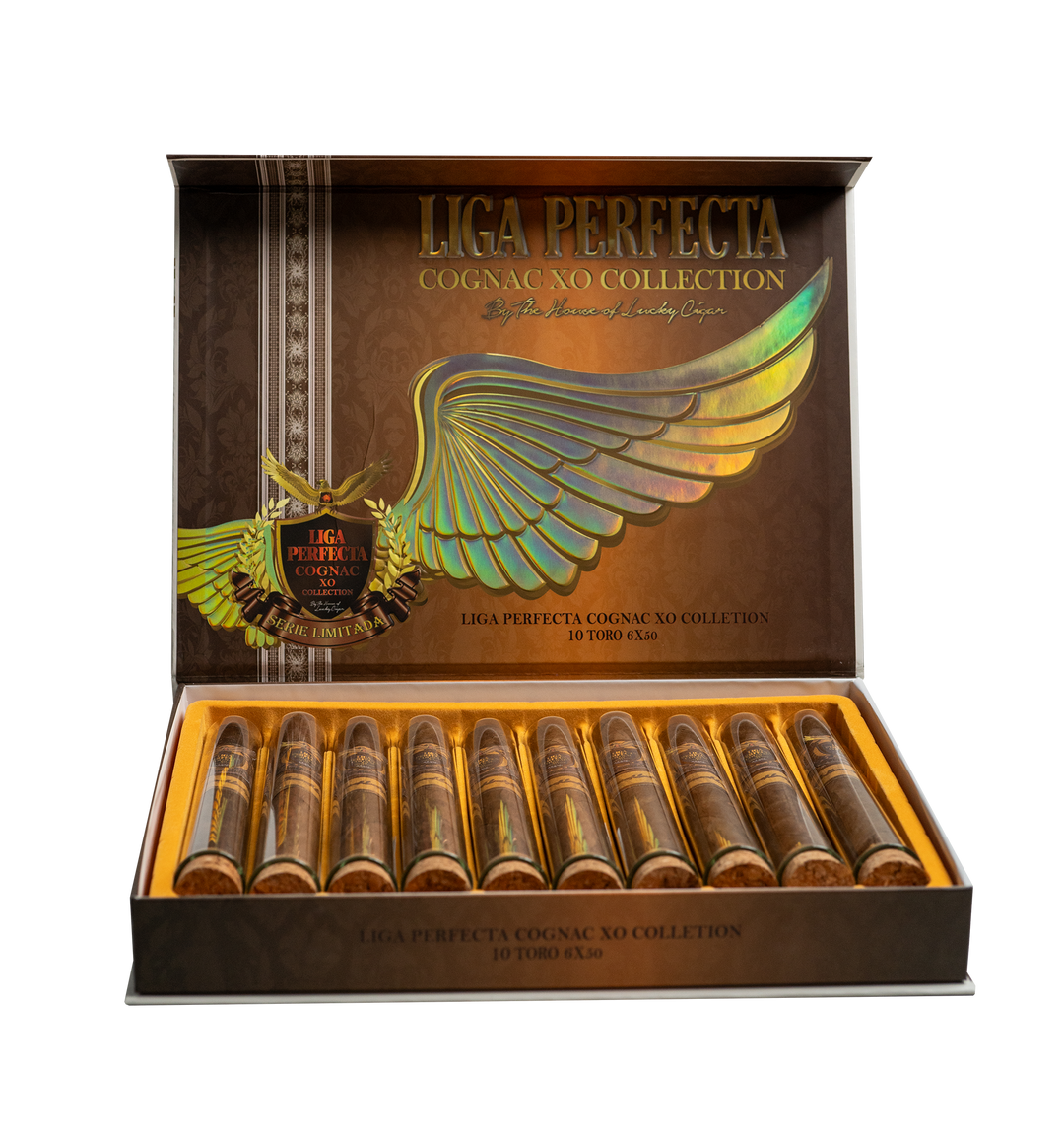 Lucky Cigar - LIGA PERFECTA XO COGNAC DOBLE GRANDE 7.5X50