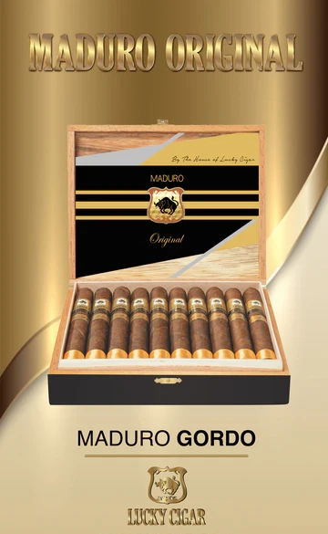 Lucky Cigar - MADURO ORIGINAL Gordo 6x60