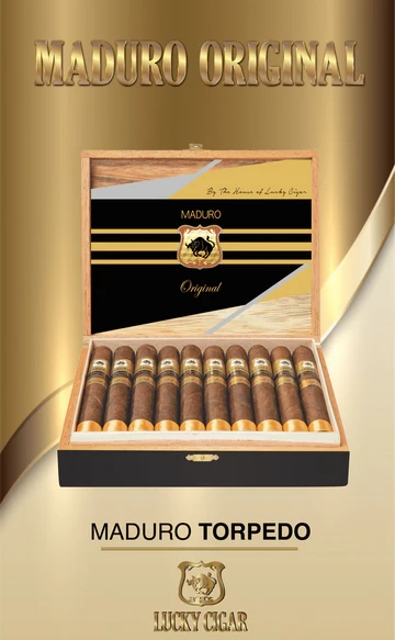 Lucky Cigar - MADURO ORIGINAL Torpedo 6x52