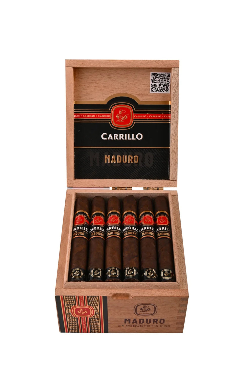 E.P. Carrillo Maduro Robusto - Box Open - Cigar Inc