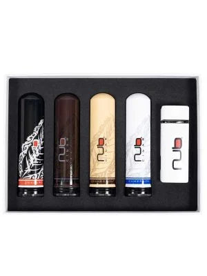 Nub by Oliva Variety Sampler comes with 4 nub cigars including Nub Cameroon, Nub Connecticut, Nub Habano, Nub Maduro, and Nub by Oliva electric ignition torch lighter. Available in Los Angeles at Cigar Inc in Woodland Hills, CA. 