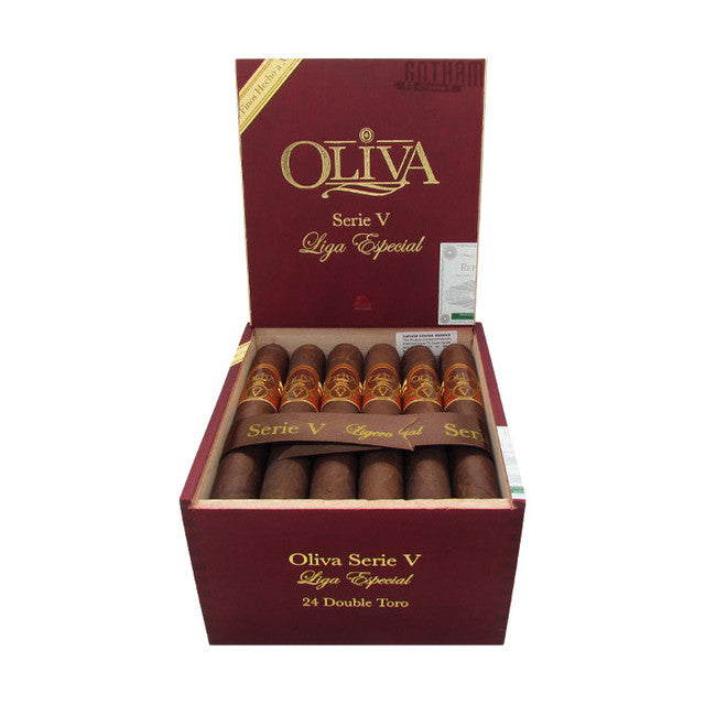 Box of Oliva Serie V cigars at cigar inc los angeles