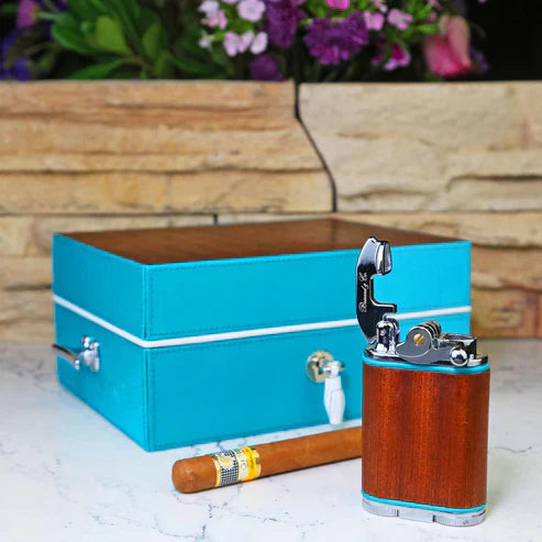 Brizard & Co – “Airflow” Cigar Humidor – Positano Collection (13/15 Count)