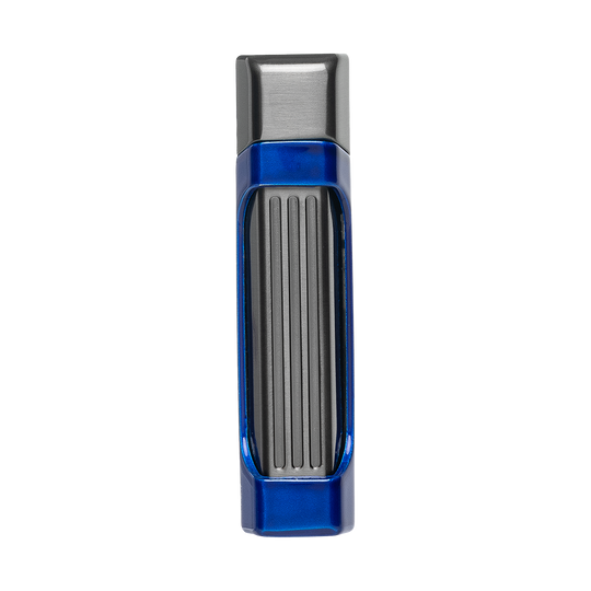 Palio Antares Side Squeeze Double-Jet lighter in Blue