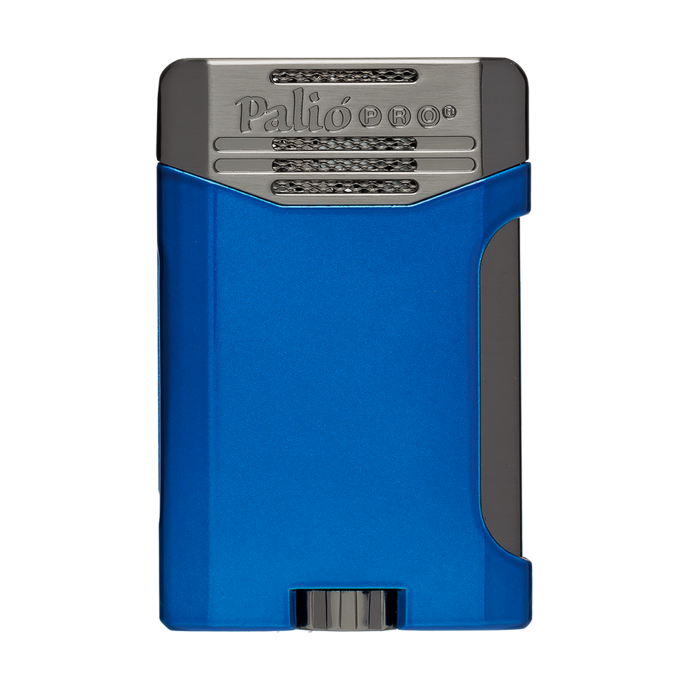 Palio Antares Side Squeeze Double-Jet lighter in Blue - view 2