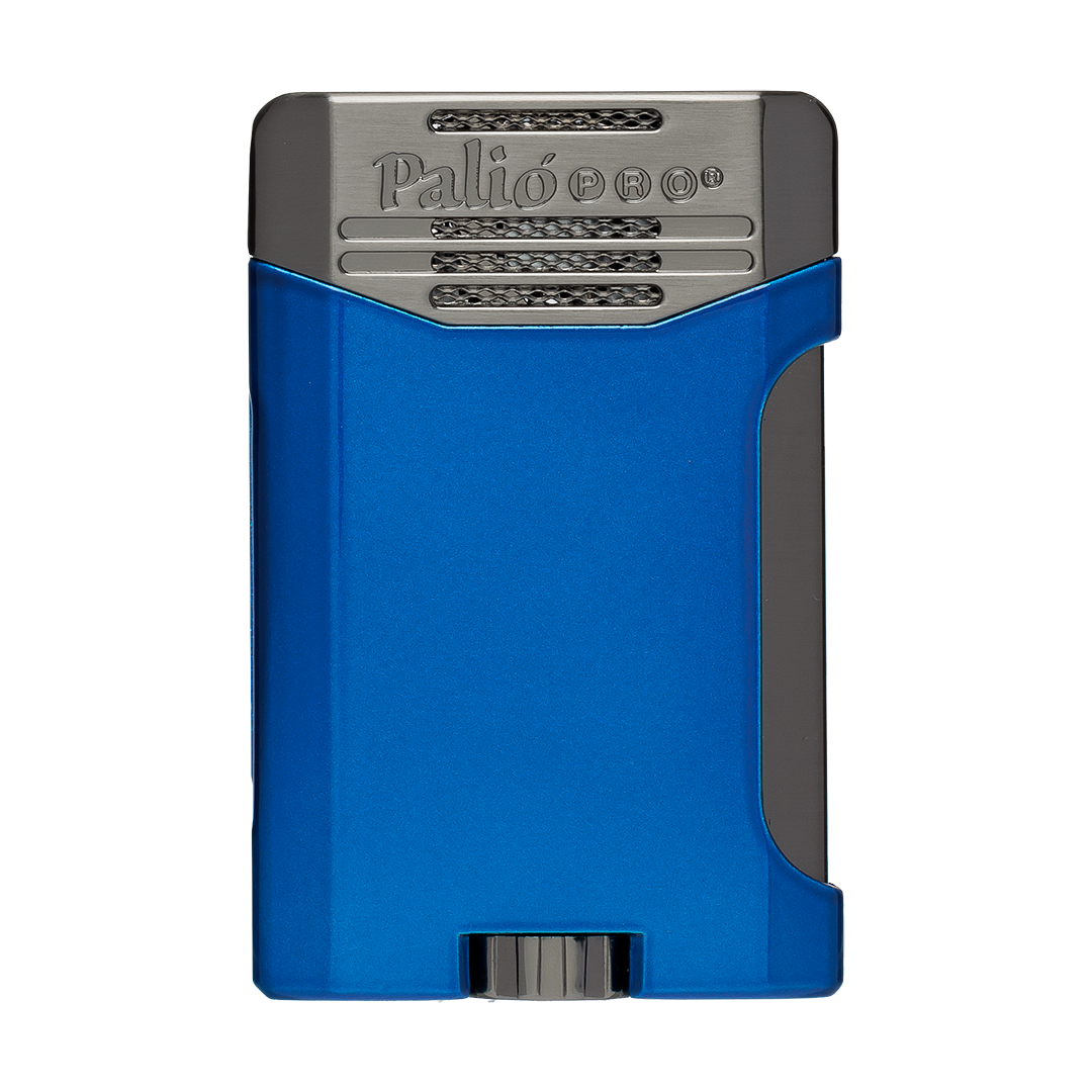Palio Antares Side Squeeze Double-Jet lighter in Blue - view 2