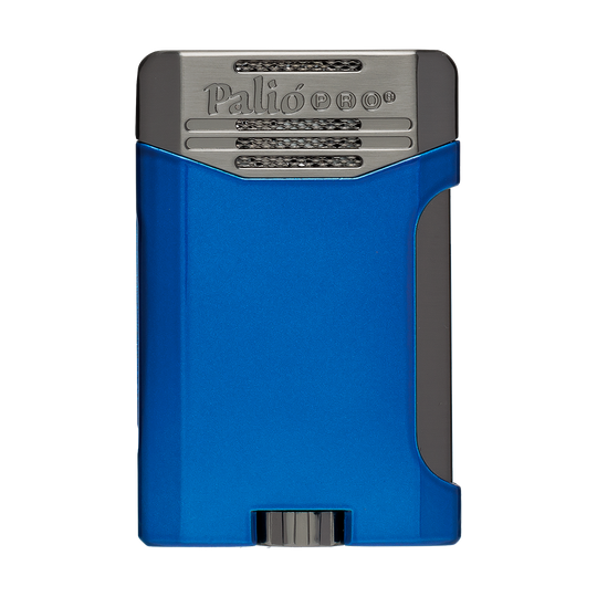 Palio Antares Side Squeeze Double-Jet lighter in Blue - view 2