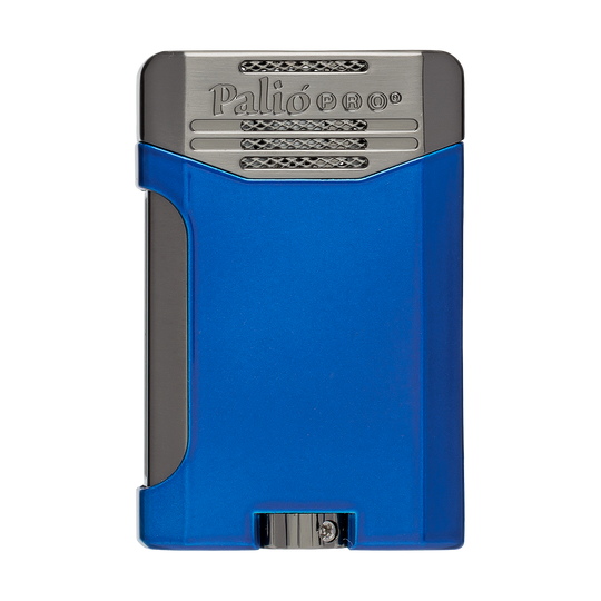 Palio Antares Side Squeeze Double-Jet lighter in Blue - view 4