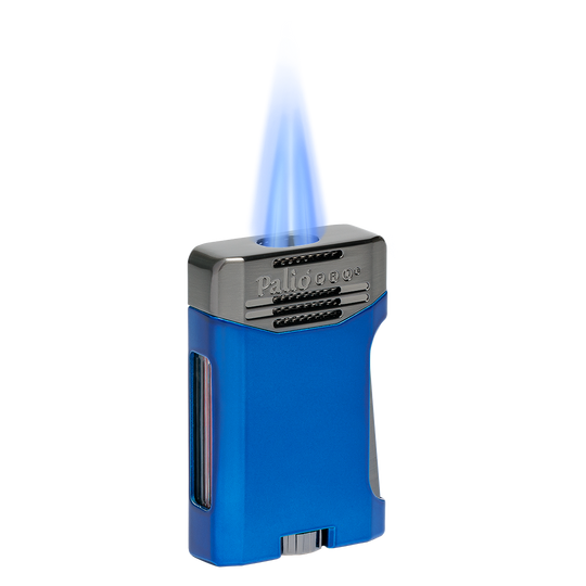 Palio Antares Side Squeeze Double-Jet lighter in Blue - view 5