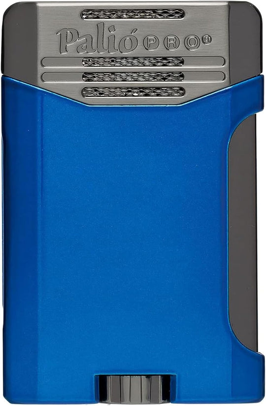 Palio Antares Side Squeeze Double-Jet lighter in Blue - view 6