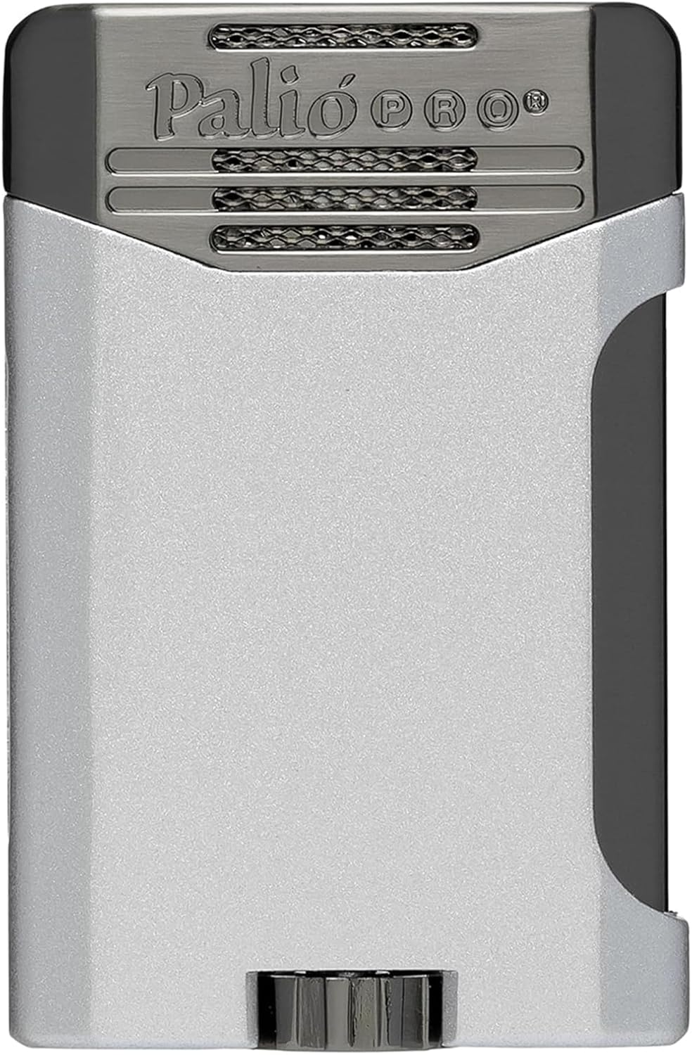Palio Antares Side Squeeze Double-Jet lighter in Silver - view 6