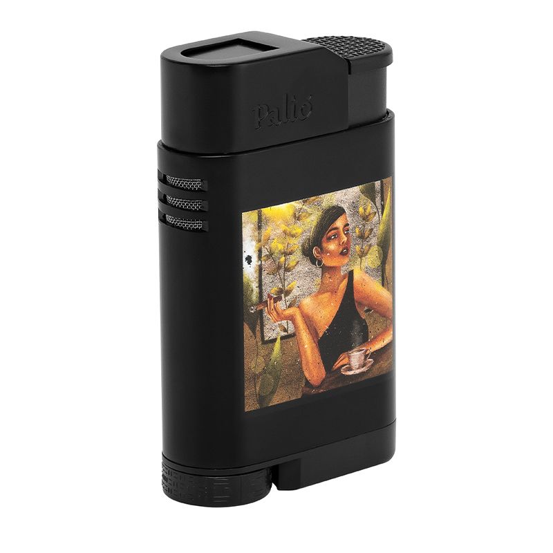 Palio Havana Beauties Daydream Palio Ballista Black Tabletop Lighter