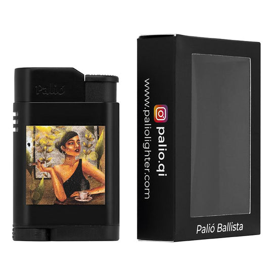 Palio Havana Beauties Daydream Palio Ballista Black Tabletop Lighter - view 7