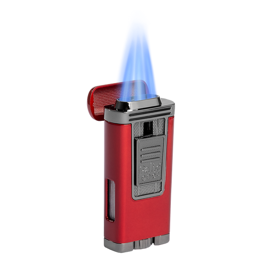 Palio Polaris Triple-Jet Lighter in Red - view 4