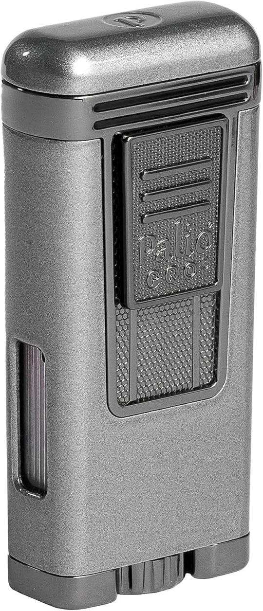 Palio Polaris Triple-Jet Lighter in Silver - view 6