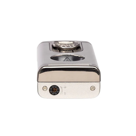 Palio Pro Trevi triple-flame lighter with 60RG vcutter, silver - view 4