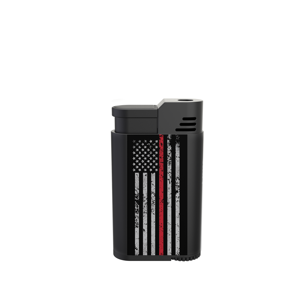 Palio Torcia Single-Jet Lighter First Responder Series Red line - view 2