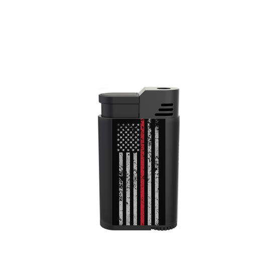 Palio Torcia Single-Jet Lighter First Responder Series Red line - view 2