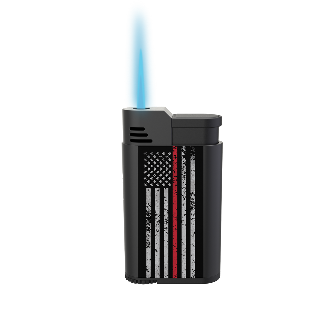 Palio Torcia Single-Jet Lighter First Responder Series Red line - view 5
