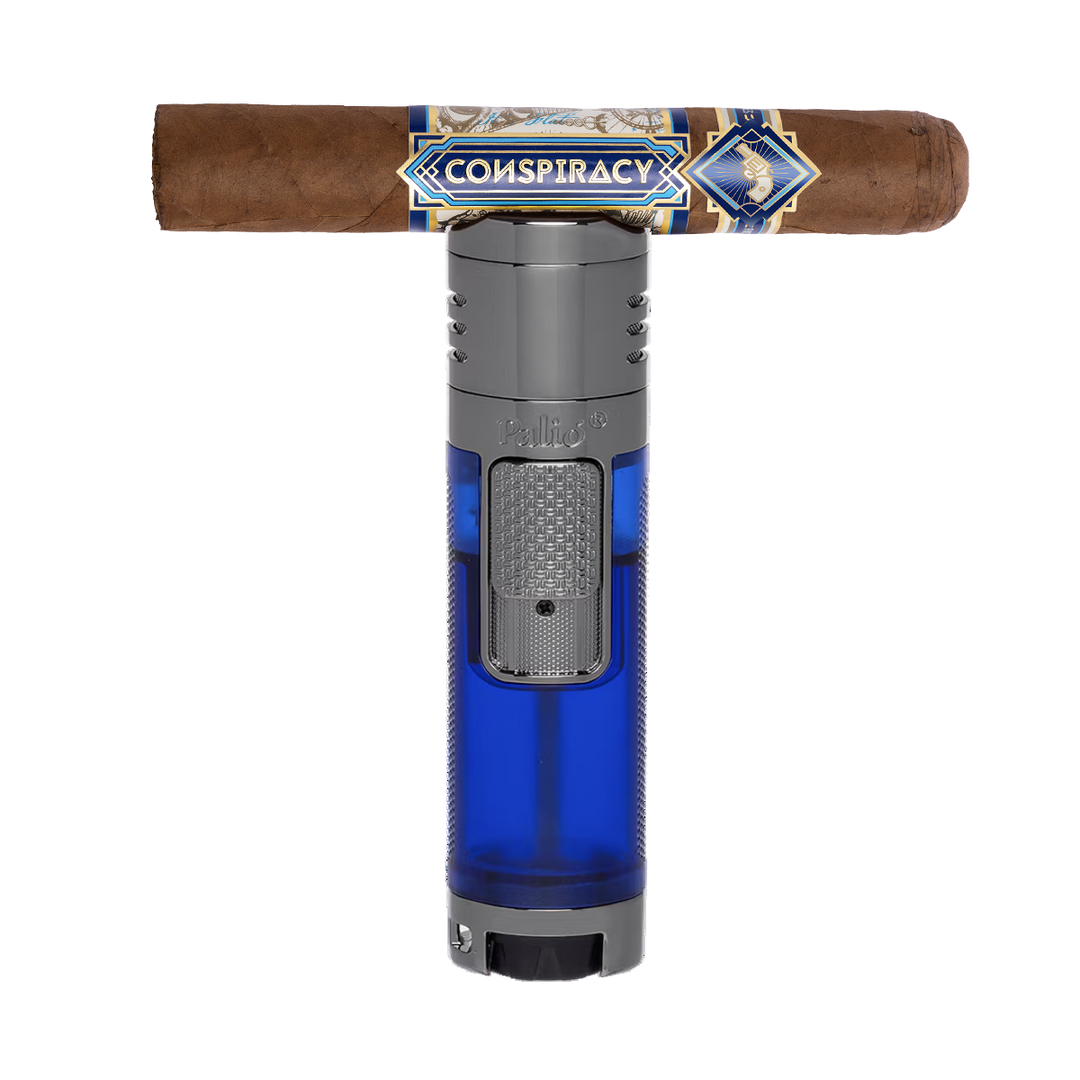 Palio Veneto Quad-Jet Lighter in Blue
