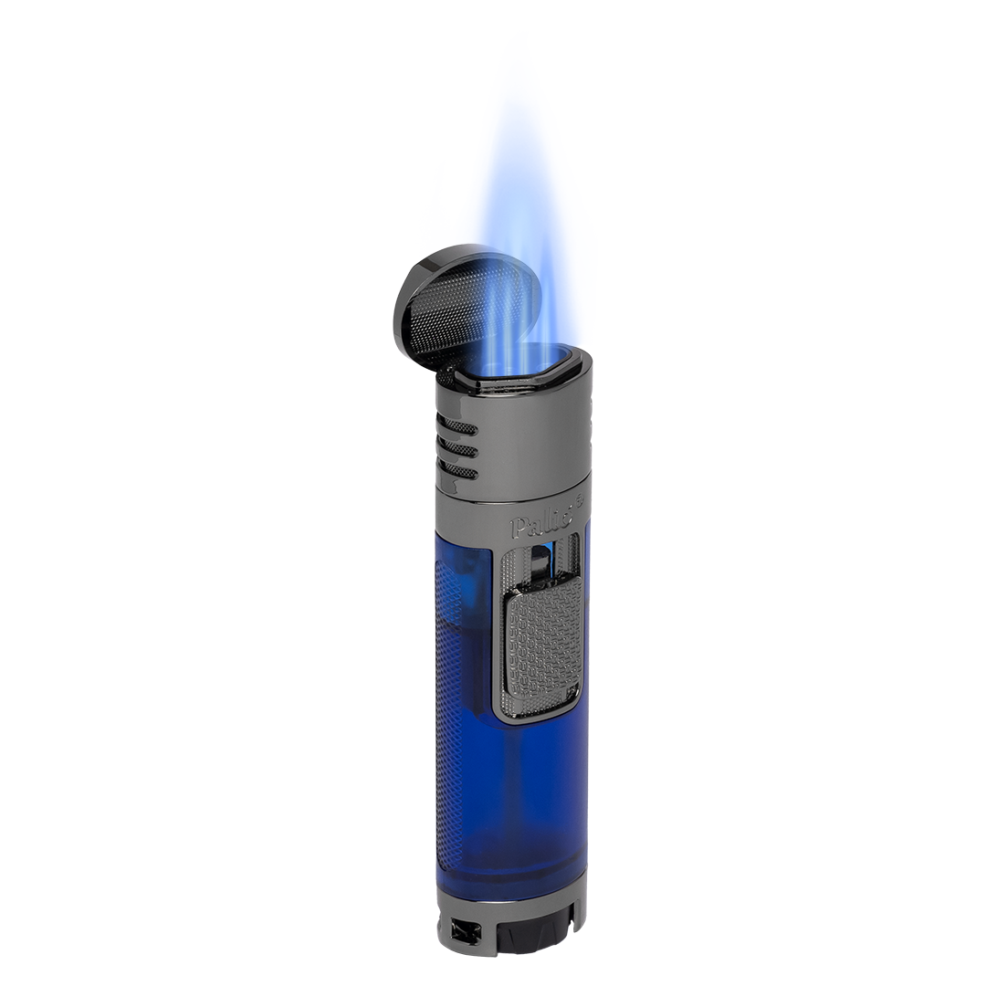 Palio Veneto Quad-Jet Lighter in Blue - view 2