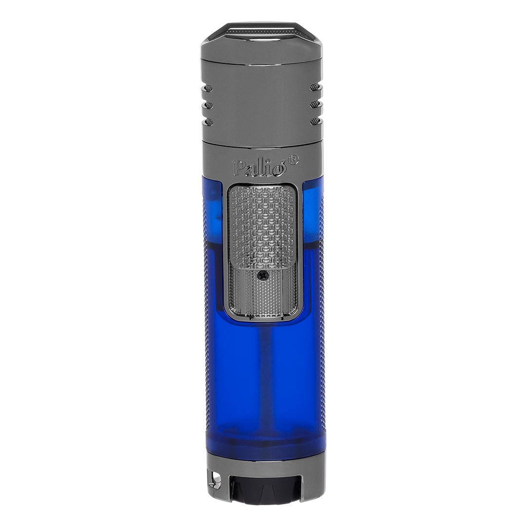 Palio Veneto Quad-Jet Lighter in Blue - view 3