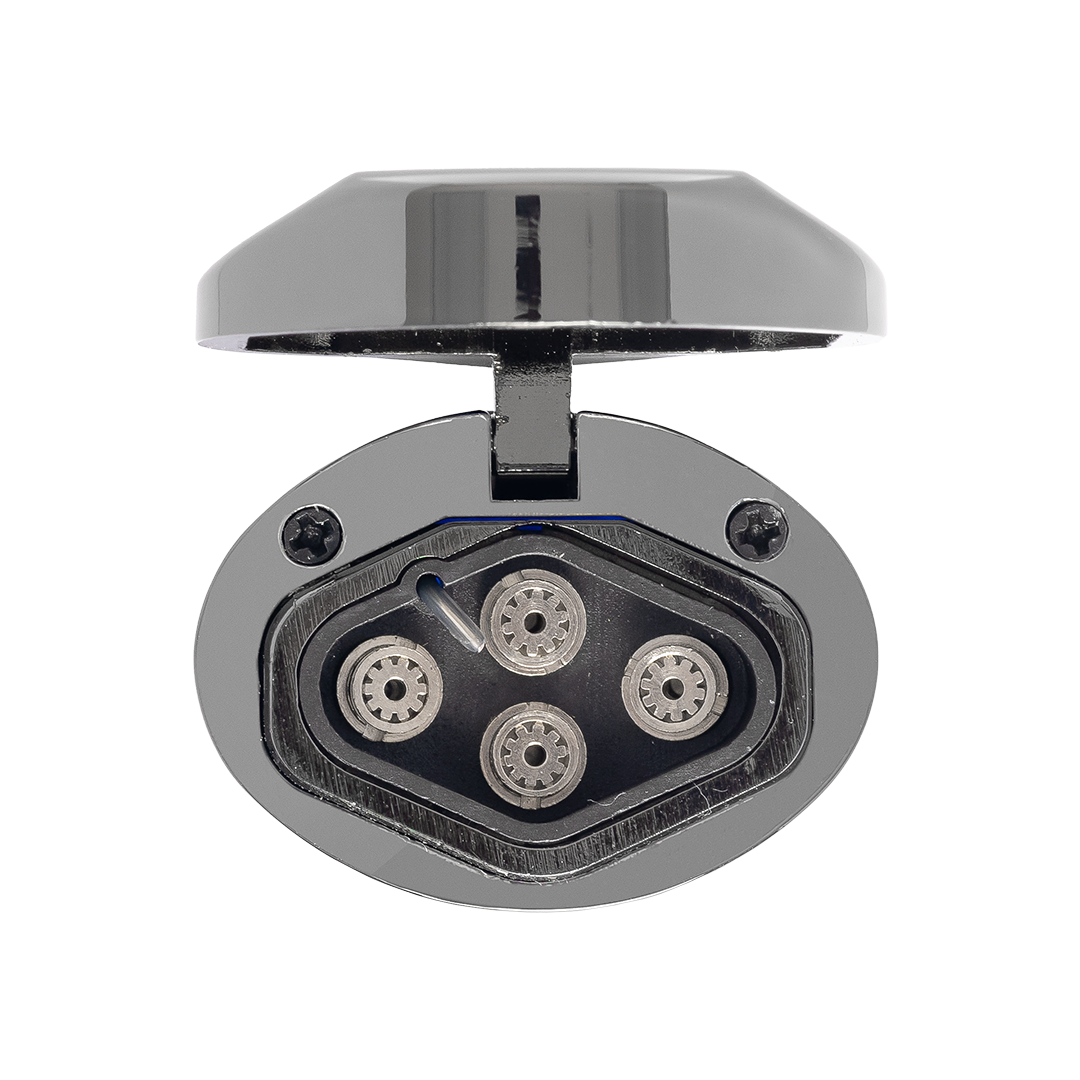 Palio Veneto Quad-Jet Lighter in Blue - view 5