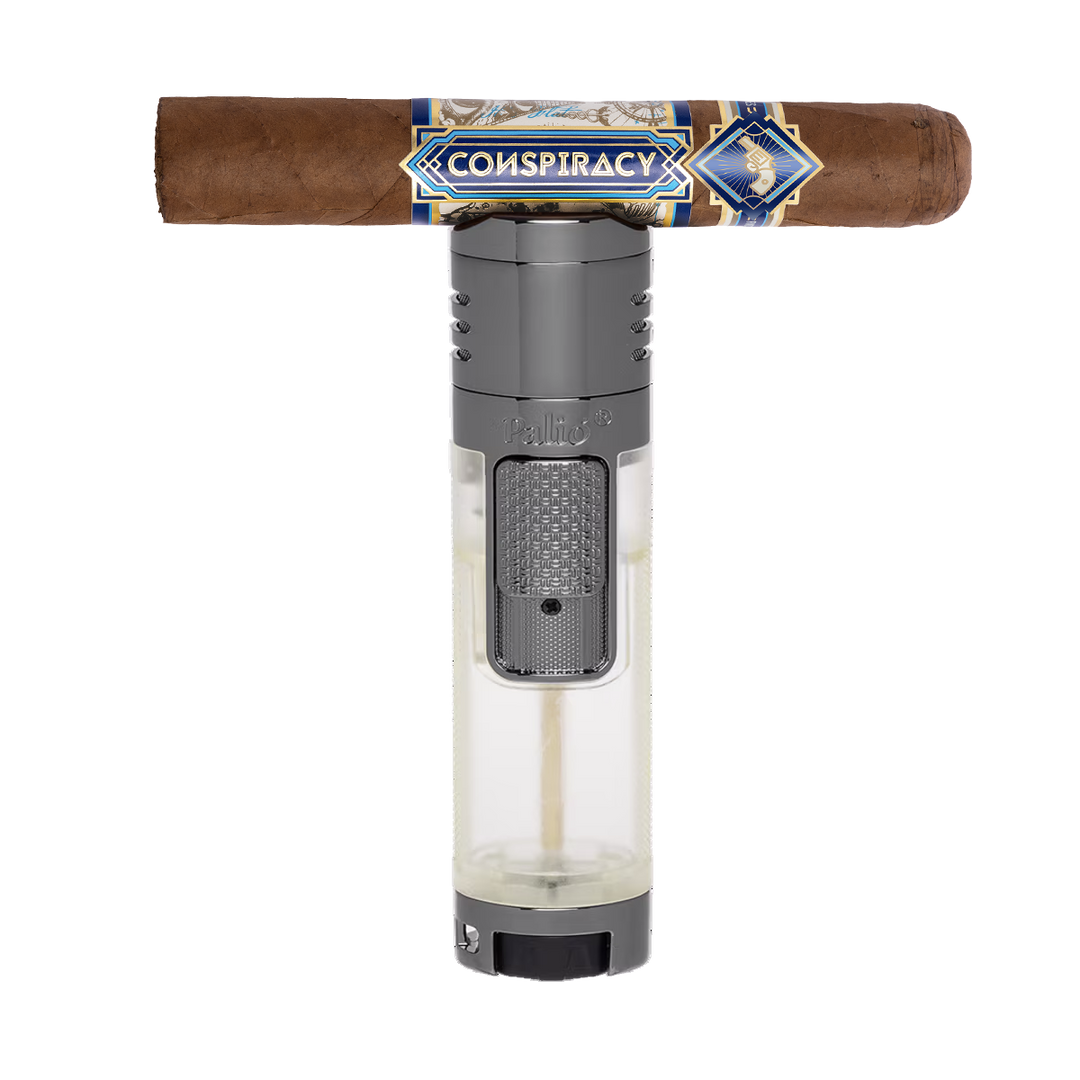 Palio Veneto Quad-Jet Lighter in Clear