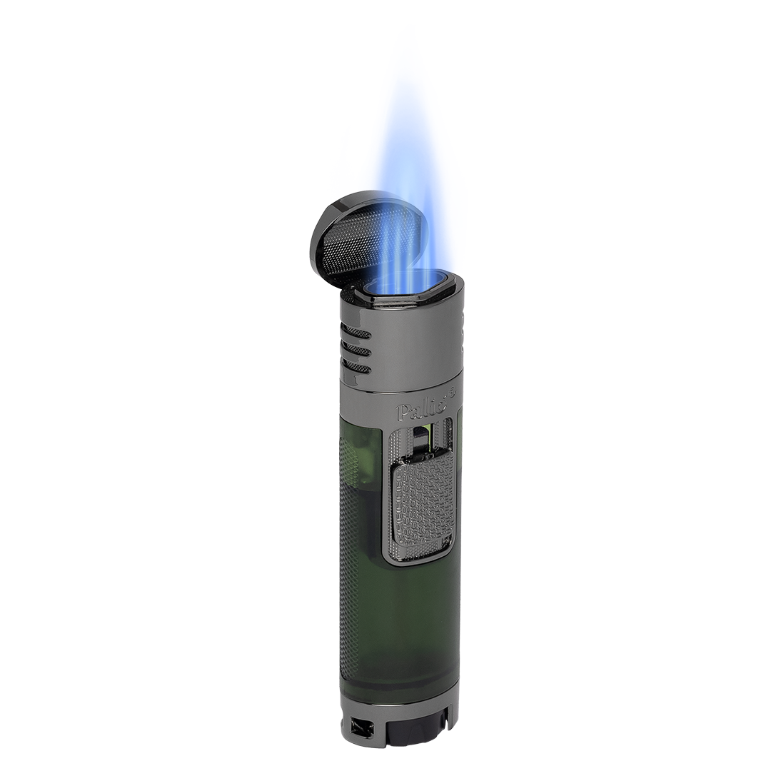 Palio Veneto Quad-Jet Lighter in Green - view 2