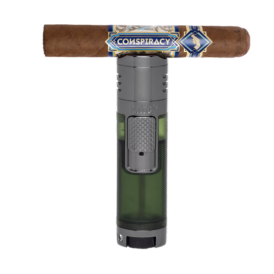Palio Veneto Quad-Jet Lighter in Green - view 3