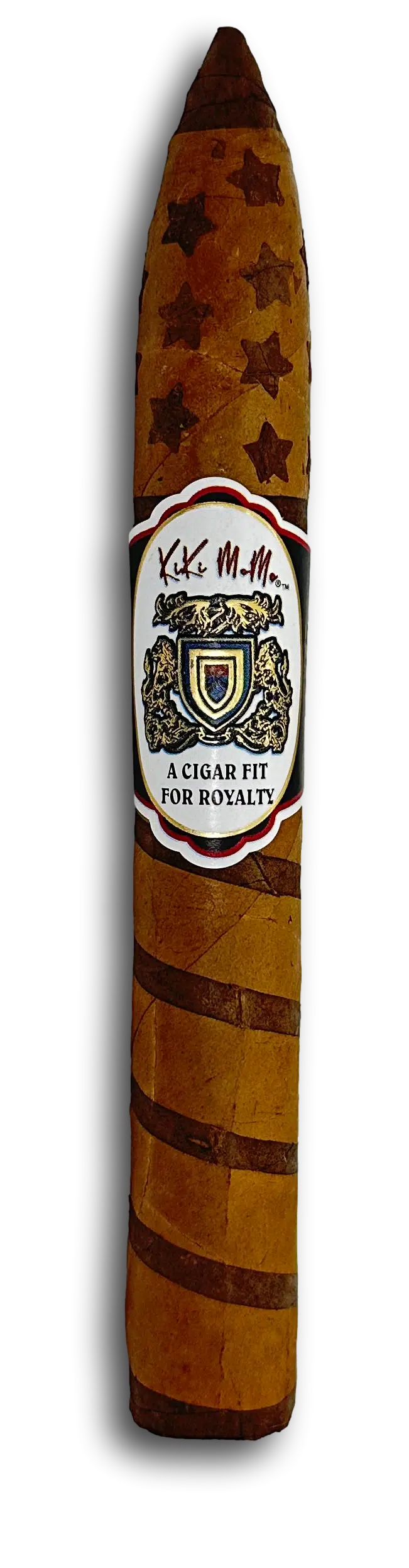 Single KiKi Momo habano cigar with stars and stripes