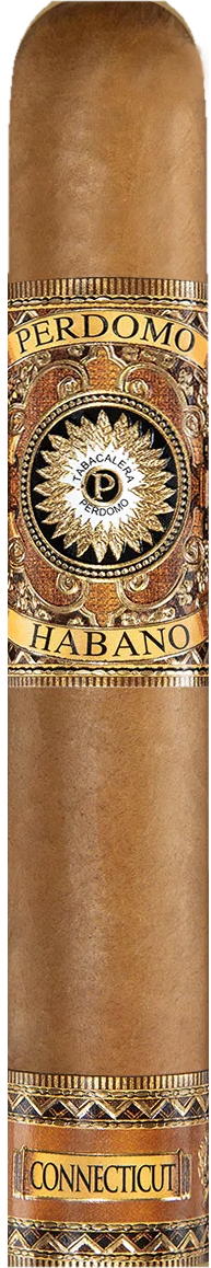 Perdomo Habano Bourbon Barrel-Aged Connecticut Robusto (5 x 50) - Cigar Inc