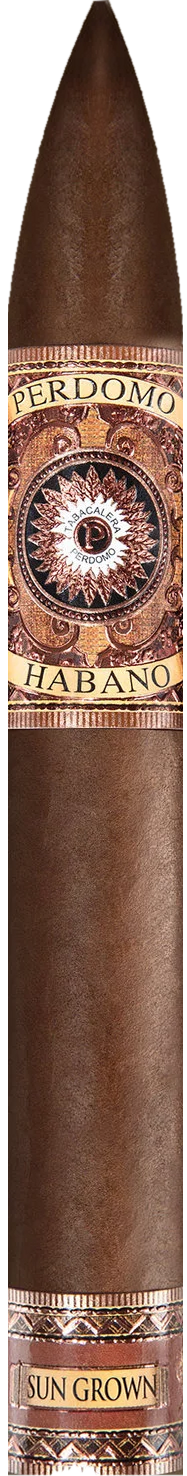 Perdomo Habano Bourbon Barrel-Aged Sun Grown Torpedo (6.4 x 52) - Cigar Inc