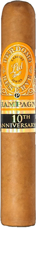 Perdomo Reserve 10th Anniversary Champagne Connecticut Epicure (6 x 54) - Cigar Inc