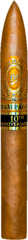 Perdomo Reserve 10th Anniversary Champagne Connecticut Torpedo (6.4 x 52) - Cigar Inc