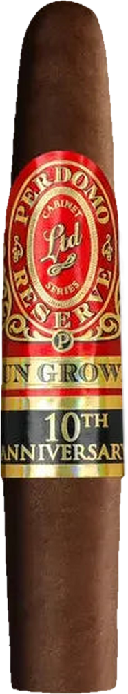 Perdomo Reserve 10th Anniversary Sun Grown Figurado (4.8 x 56) - Cigar Inc