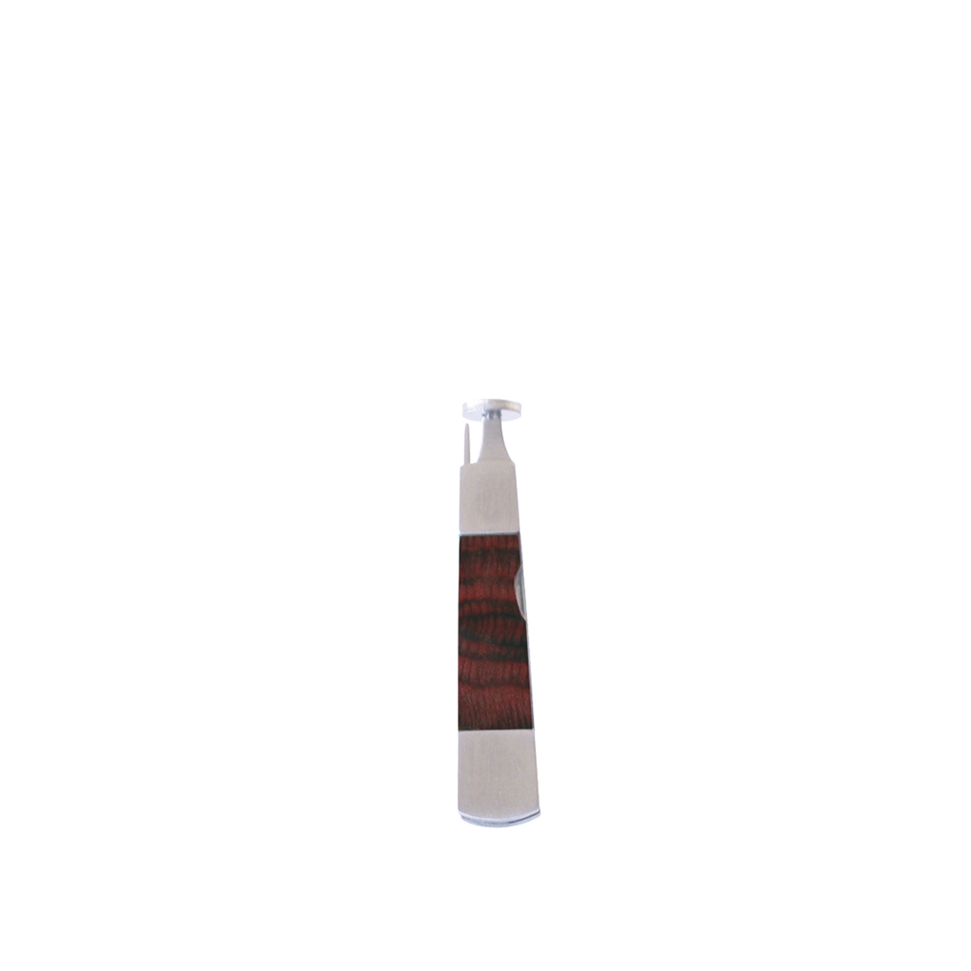 Quality Importers Pipe Knife with Tamper Poker Scraper and Wood Grip