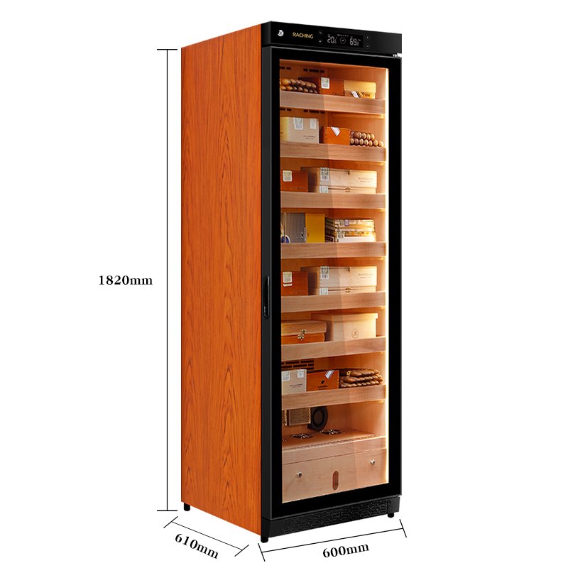 Raching C380A Brown humidor interior dimensions