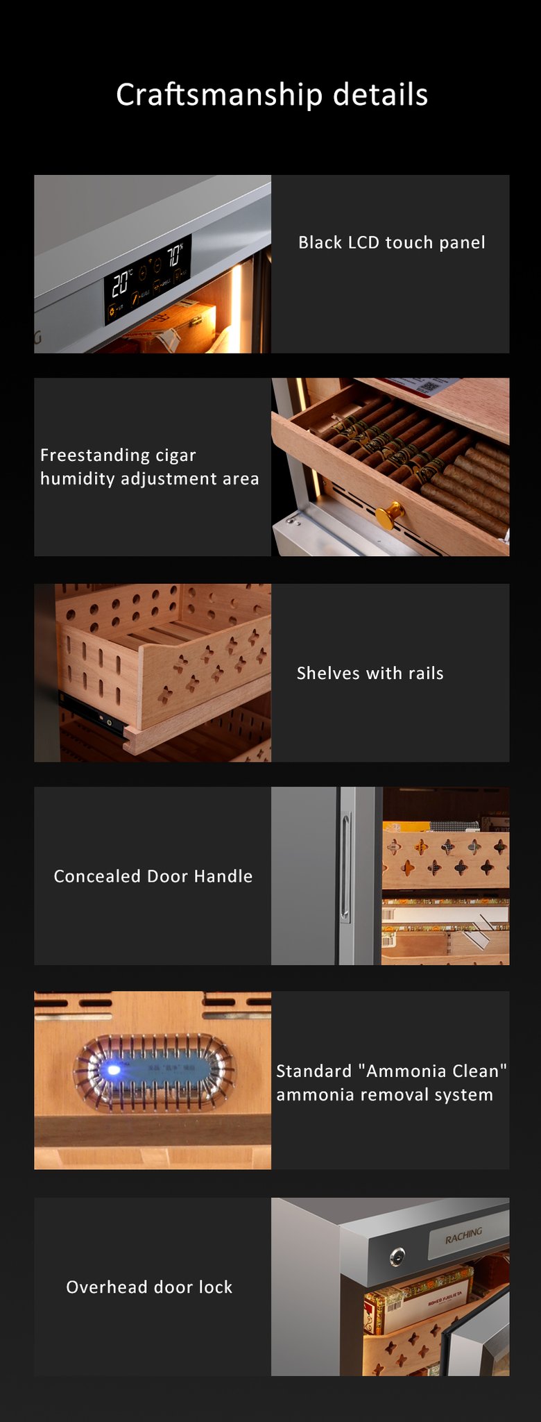 Raching CT48A craftsmanship details
