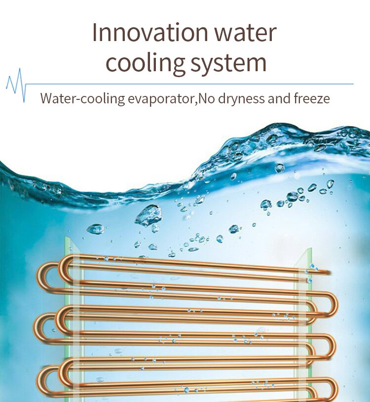 Raching MON3800 innovation water cooling evaporator system