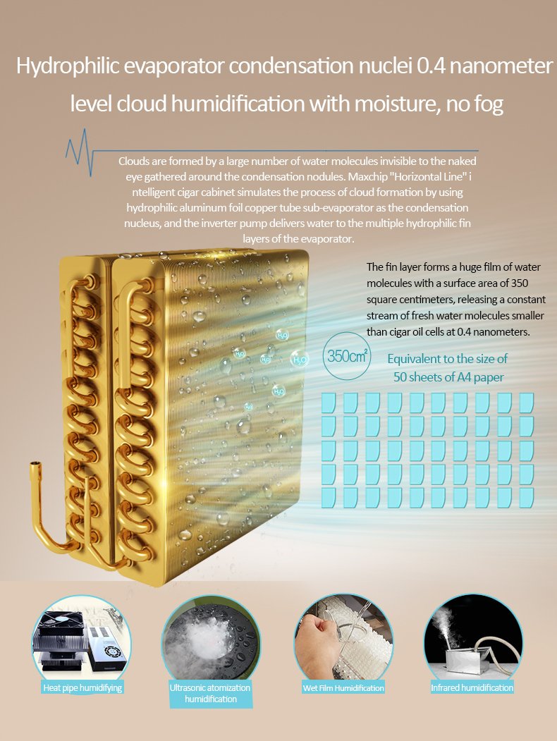 Raching MON3800B hydrophilic evaporator cloud humidification
