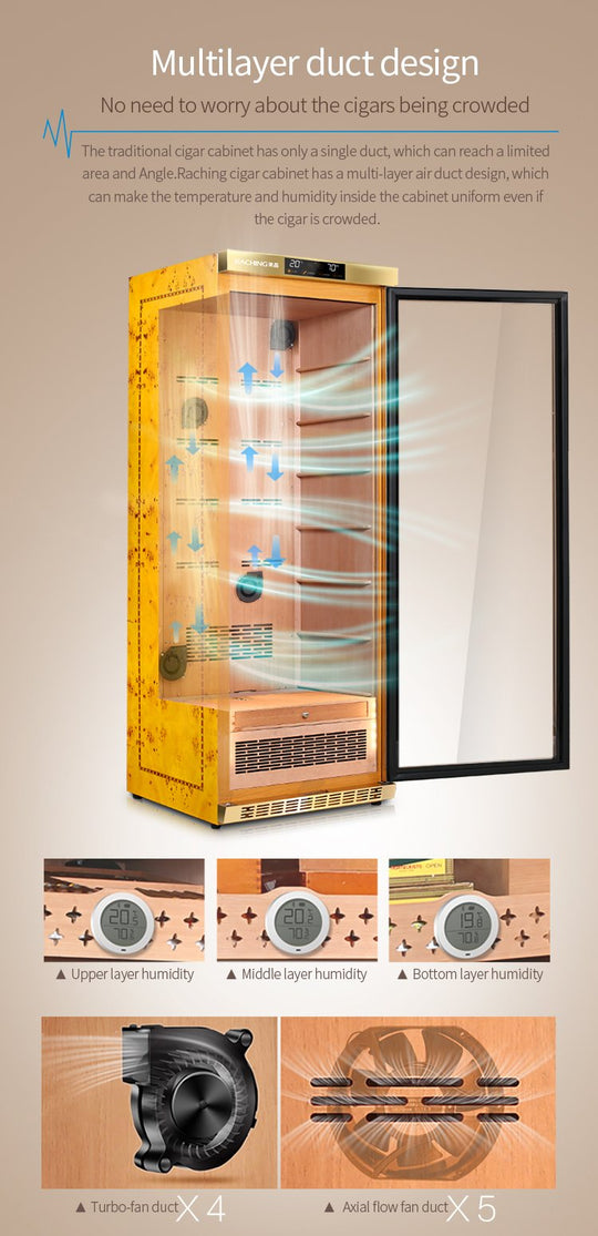 Raching MON5800A multilayer air duct design