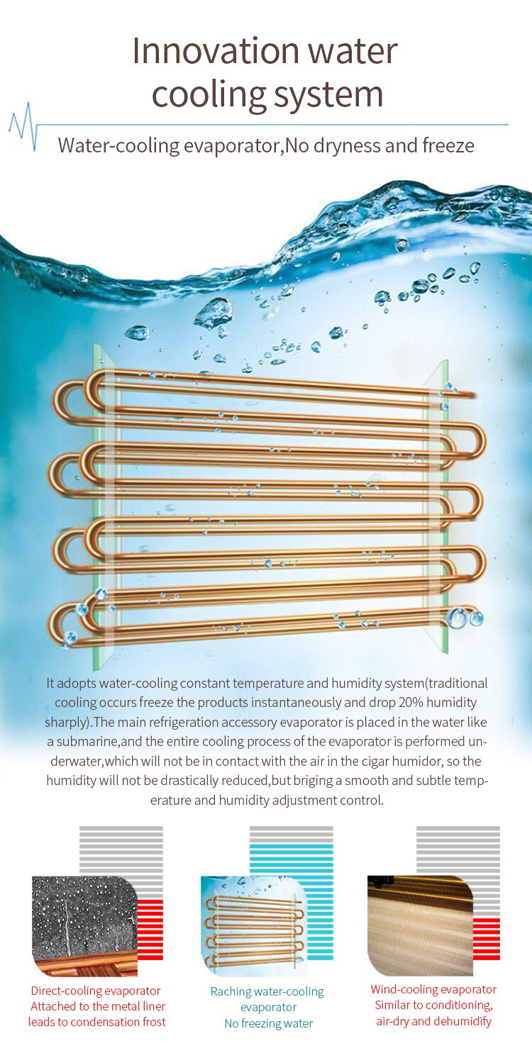 Raching MON5800A innovation water cooling evaporator system