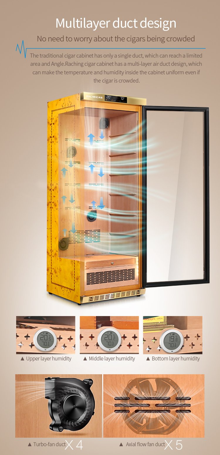 Raching MON800 multilayer air duct design