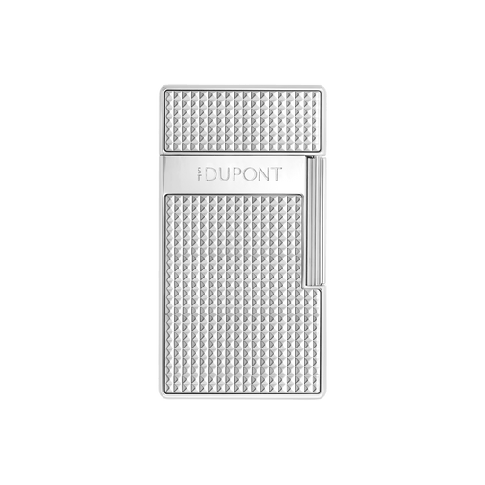 S.T. Dupont Biggy Diamond Head Chrome Lighter