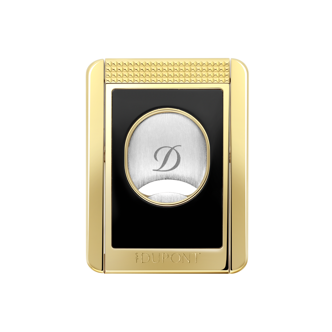 S.T. Dupont Cigar Cutter Stand Black and Golden